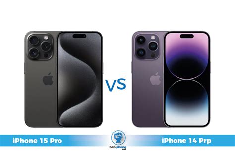 De l iPhone 14 Pro à l iPhone 15 Pro quelles sont les différences