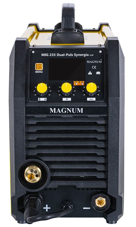 Magnum MIG 235 Dual Puls Synergia Puntkowe LCD Handlowiec RS