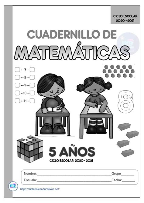 Cuaderno De MatemÁticas 5 Grado BÁsico 0BE