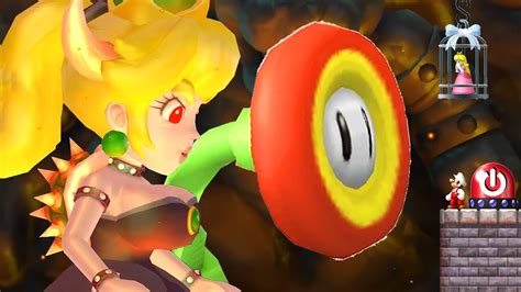 What If Bowsette And Fire Flower Fight Vs Mario In New Super Mario Bros