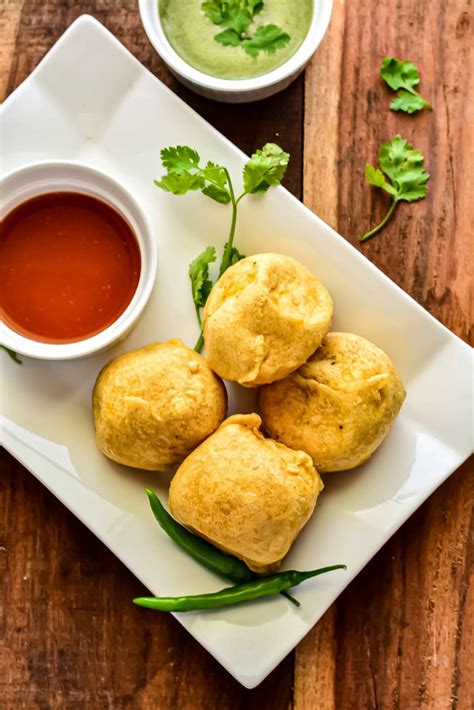 Batata Vada Aloo Vada Recipe Spoon Fork And Food