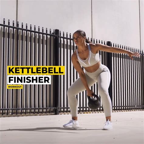 Minute Kettlebell Leg Workout Video Artofit