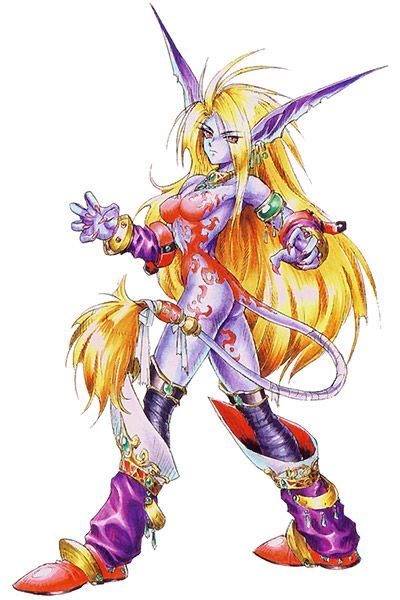 Katt Metamorphosis Characters Art Breath Of Fire II Breath Of