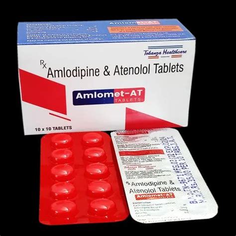 Atenolol And Amlodipine Tablets For Hospital Packaging Type Alu Alu