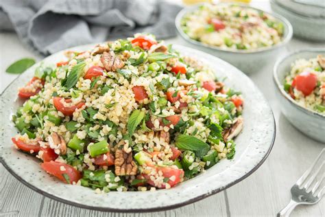 Bulgur Salat Mit Frischen Kr Utern Und Zitrone Rezept Elle Republic