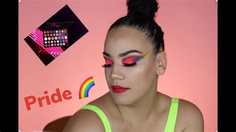 Pride Inspired Look Lgbtq Pride Look 2020 Rainbow Pride Tutorial