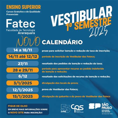 Calendario Vestibulares - Calendário de Vestibulares 2025 | Calendário 2025