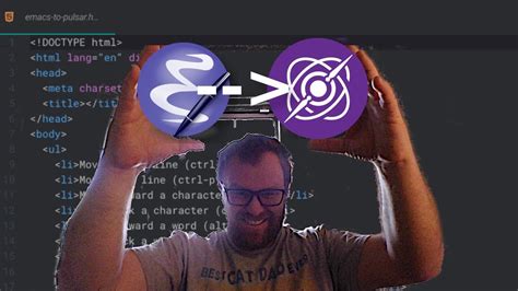 Migrating From Emacs To The Pulsar Text Editor YouTube