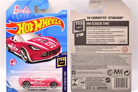 CORVETTEのレビュー映画バービー版 座EVのC コルベット HNK HKG HPR Hot Wheels 情報まとめ ホットウィール にわかマニア