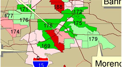 Inland Empire Zip Code Map – Map Vector