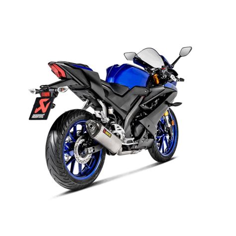 Ligne Complete Pot D Echappement AKRAPOVIC YAMAHA YZF R 125 2019 2020