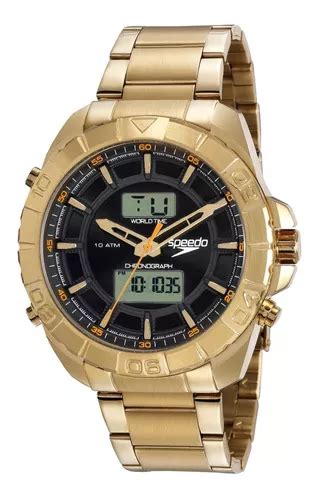 Reloj Speedo Anadigi Para Hombre Con Caja Grande 50 Mm 15011gpevds1