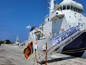 Indian Coast Guard ships arrive in Sri Lanka for training - OrissaPOST