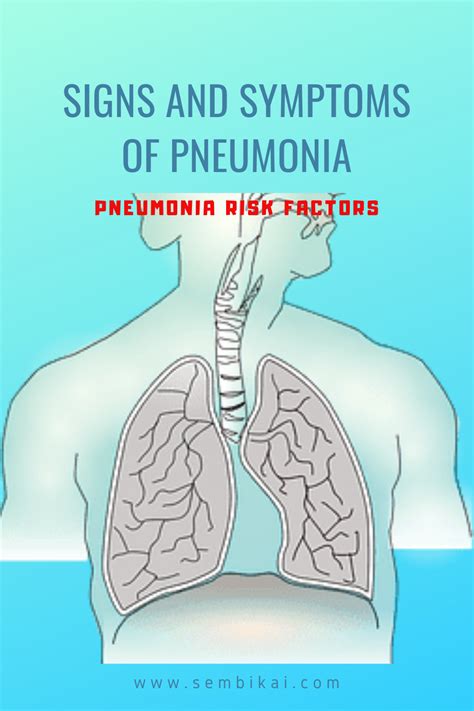 Pneumonia Symptoms, Causes, and Risk Factors | Pneumonia symptoms, Pneumonia, Risk factors