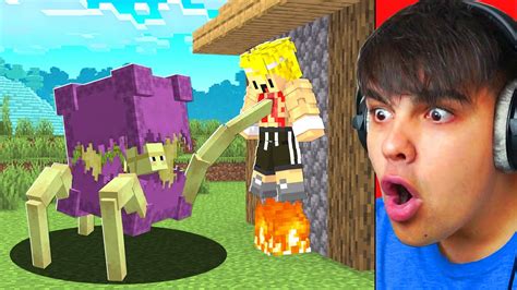 Me Convert En Mobs Mutantes Para Trollear A Mi Amigo Youtube