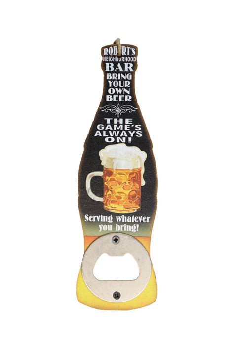 Bier Opener Own Beer Bar Accessoires Opener Openers