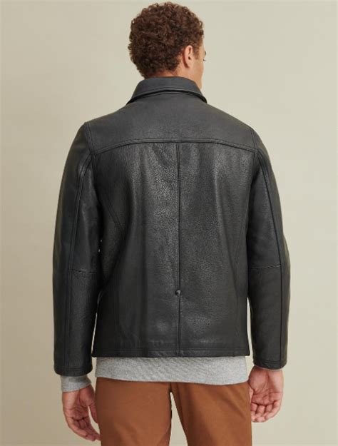 George Leather Jacket With Thinsulate™ Lining Leather Store World