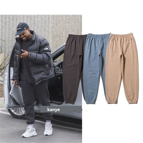 2020 Kanye West Season 6 Trackpants 2019 New Arrival Skateboards Men