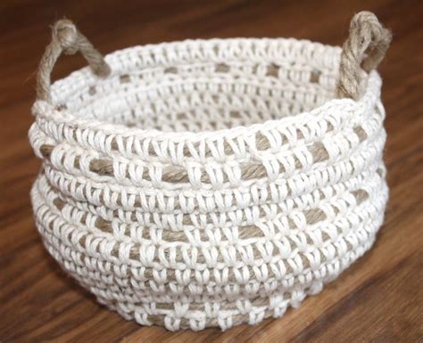 Crochet Basket Patterns For Beginners Patterns Hub