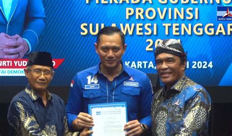 Dpp Demokrat Resmi Usung Lukman Abunawas Dan La Ode Ida Calon Gubernur