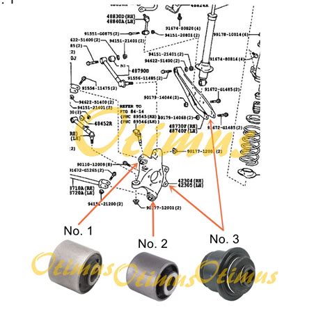 Toyota Mark X Grx120 Grx121 Rear Knuckle Arm Bush Shopee Malaysia