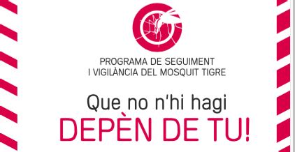 Programa de Vigilància i Prevenció del Mosquit Tigre Web oficial de l