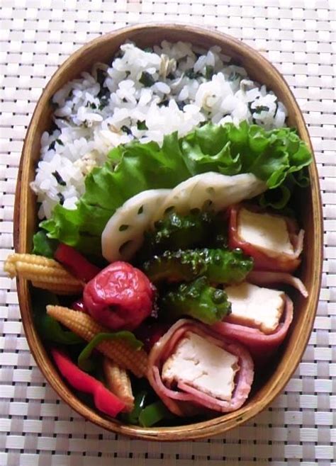 810 厚揚げのベーコン巻きと野菜色々のお弁当 Yukasレシピ♪