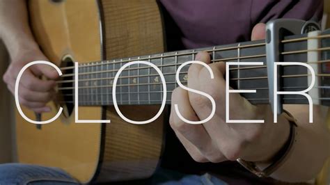 The Chainsmokers Closer Ft Halsey Fingerstyle Guitar Cover By