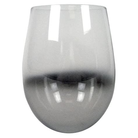 Black Ombre Wine Glasses