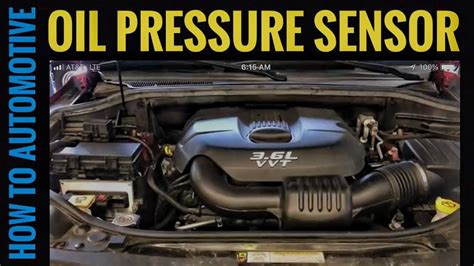 How To Replace The Oil Pressure Sensor On A 2011 2019 Jeep Grand