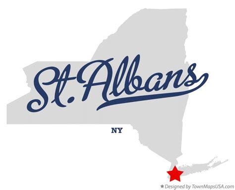 Map of St.Albans, NY, New York