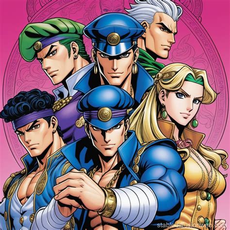 Steel Ball Run Manga In JoJo S Bizarre Adventure Stable Diffusion Online