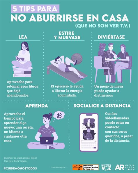 5 Tips Para No Aburrirse En Casa