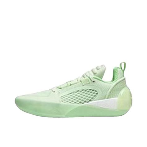 Lining Way Of Wade All City Encore Mint Suede Basketball Shoes Green