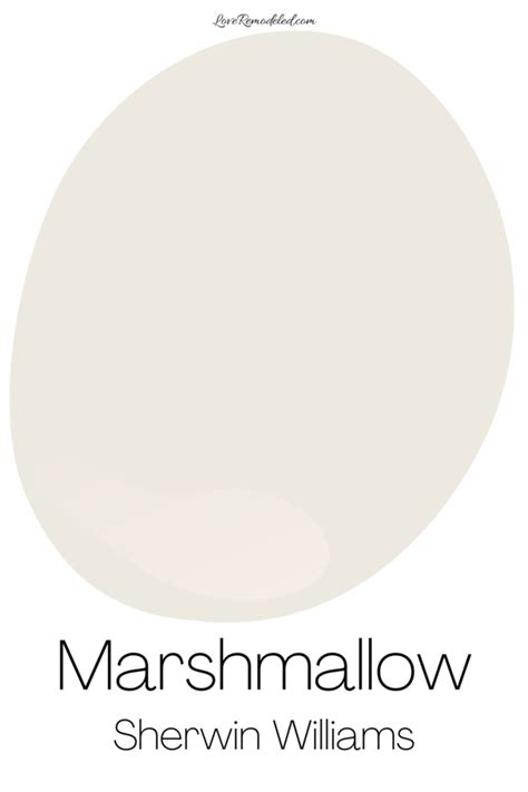 Marshmallow Paint Color By Sherwin Williams Love Remodeled