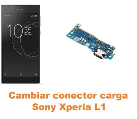 Cambiar Conector Carga Sony Xperia L1 Reparación de Móvil