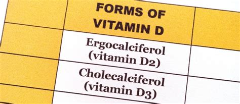 Vitamin D2 And Vitamin D3 What S The Difference