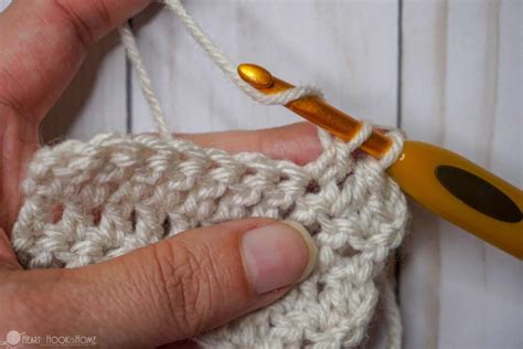 Dc Tog How To Double Crochet Two Together