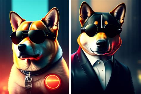 Lexica Elon Musk Donald Trump Kayne West With Sunglasses Shiba Inu