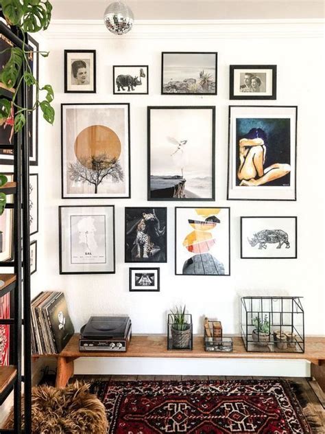70 Free Form Gallery Wall Ideas That Inspire - DigsDigs 