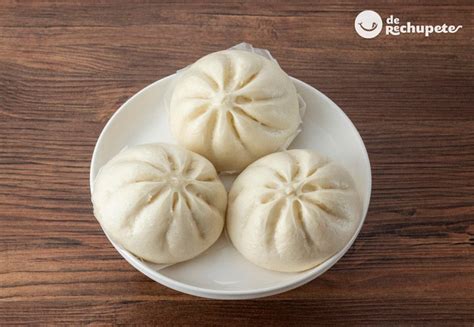 Baozi O Panecillos Chinos Al Vapor Rellenos De Carne De Cerdo De