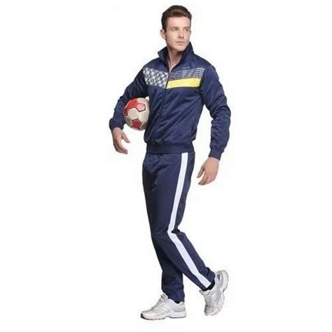 Full Sleeves 2 5 Meter Mens Super Poly Track Suits At Rs 500 Set In Meerut