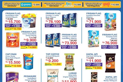 Serbu Diskon Hari Ini Daftar Harga Promo Jsm Indomaret Hari Ini