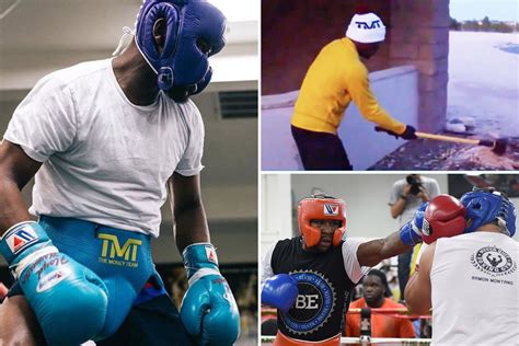 Inside Floyd Mayweather’s unique training regime including running back ...