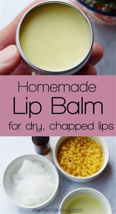 The Ultimate Lip Balm Recipe For Dry Lips The Balm Skin Care Recipes