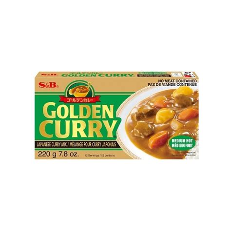 S B Japanese Curry Sauce Medium Hot European Curry Off