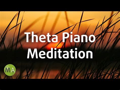 Deep Relax Theta Wave Piano Meditation With Hz Isochronic Tones