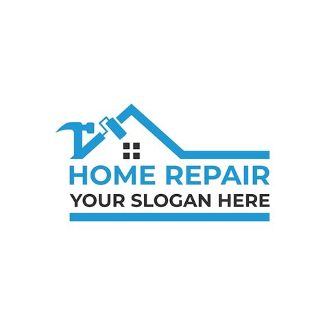 Premium Vector | Home repair, roofing, painting, construction, handyman ...