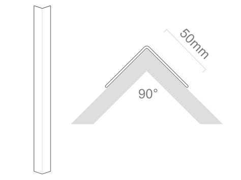 Clear Pvc U Corner Guards Cgc5090 Corner Guards Polysales