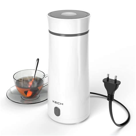 Xech Electric Kettle For Travel Hot Water Mini Kettle In Built Cable